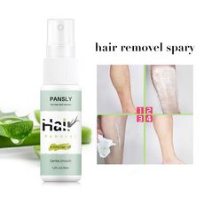 30ml Permanant Hair Growth Removal Inhibitor Spray Beard Bikini Intimate Legs Body Armpit Painless Facial Stop Hair TSLM2