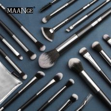 MAANGE Pro 5-20Pcs Makeup Brushes Set Multifunctional Brush Powder Eyeshadow Make Up Brush With Portable PU Case Beauty Tools