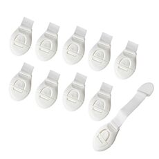 10 pieces / safety lock baby child safety care plastic lock with baby baby protection drawer door cabinet cupboard toilet