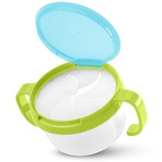 Baby Kids Plastic Snack Catcher Double Handle Snack Cup Jar Bowl Spill-Proof Biscuits Container Box Snacks Storage Box #20