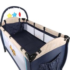 2020 New Arrival Baby Crib Bed Foldable Bed Travel Bed Portable Folding Baby Play Red Blue Big Capacity Bed Dropshipping FR HWC