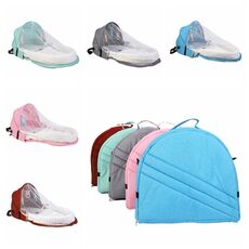 Portable Bed Foldable Baby Bed Travel  Sun Protection Mosquito Net Breathable Infant Sleeping Basket for dropshipper