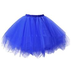 Women Adult Fancy Ballet Dancewear Tutu Pettiskirt Shirt Skirt Dance Fairy Tulle Skirt Ladies Fancy Party Ballet Mini Pettiskirt