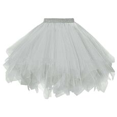 Women Adult Fancy Ballet Dancewear Tutu Pettiskirt Shirt Skirt Dance Fairy Tulle Skirt Ladies Fancy Party Ballet Mini Pettiskirt