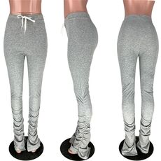 stacked leggings joggers stacked sweatpants women ruched pants legging jogging femme stacked pants women sweat pants  trousers