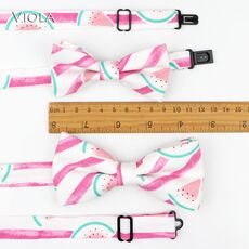 Lovely Cartoon Parent-Child Soild Suspenders Bowtie Set Men Kids Y-Back Brace Butterfly Belt BowTie Adjustable Accessory Unique