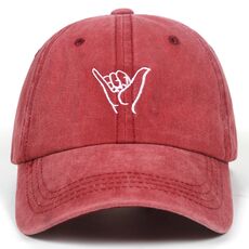 2019 New finger embroidery cap outdoor leisure Washed Baseball Caps Adjustable Hip Hop hat  100%Cotton Women Man  hats