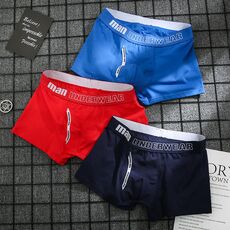 boxer mens underwear men cotton underpants male pure men panties shorts underwear boxer shorts  cotton solid cuecas 365