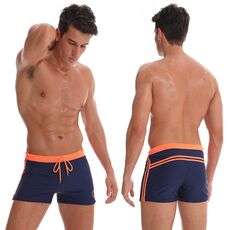 ESCATCH Mens Swimwear Maillot De Bain Boy Swim Suits Boxer Shorts Swim Trunks Men Swimsuit Surf Banadores