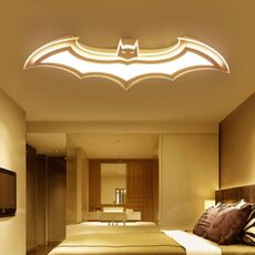 Batman led ceiling lights for kids room Bedroom balcony home Dec AC85-265V acrylic modern led ceiling lamp for childroom room