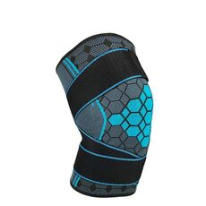 WorthWhile 1PC Sports Kneepad Men Pressurization Knee Pads Support Fitness Gear Elastic Basketball Volleyball Brace Protector