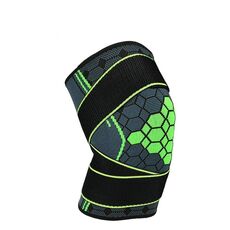 WorthWhile 1PC Sports Kneepad Men Pressurization Knee Pads Support Fitness Gear Elastic Basketball Volleyball Brace Protector